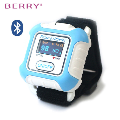 تطبيق Berry SmartHealth لمراقبة OSA و ODI واتجاهات الأكسجين في الدم خلال الليل تصميم خفيف الوزن مع تخزين البيانات على متن الطائرة